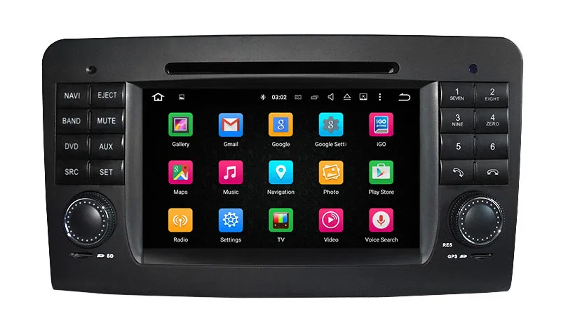 Cheap Android 8.0 Car DVD Player for Mercedes Benz GL / ML W164 ML300 ML350 ML450 ML500 with GPS Navigation Radio BT USB 4Core 4G+32G 1