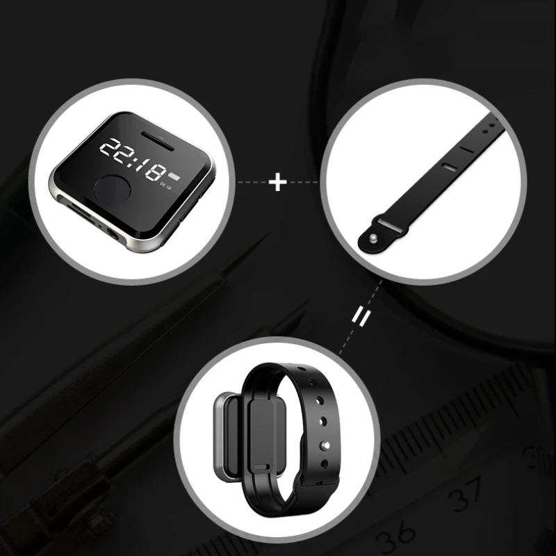 HBNKH Metal Mini Mp3 Player Hifi FM Radio Build in