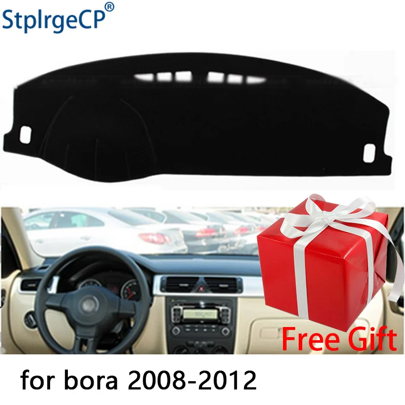 

for Volkswagen Bora 2008 2009 2010-2012 dashboard mat Protective pad Shade Cushion Pad interior sticker car styling accessories