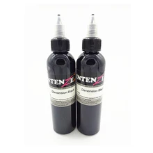 Черные цвета тату перманентные чернила макияж Пигмент 120 мл(4 унции) Краска для татуажа набор для тела Перманентный макияж Пигмент для микроблейдинга