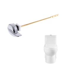 Хромированная отделка Боковое крепление туалетный рычаг туалетный бак ручка для ванной комнаты
