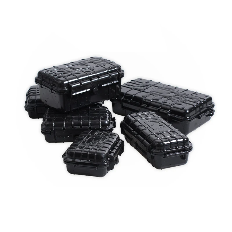 

Protective Safety Toolbox Waterproof Dry Sealed Box Equipment Suitcase Instrument Box ABS Safety Toolbox Camping Container
