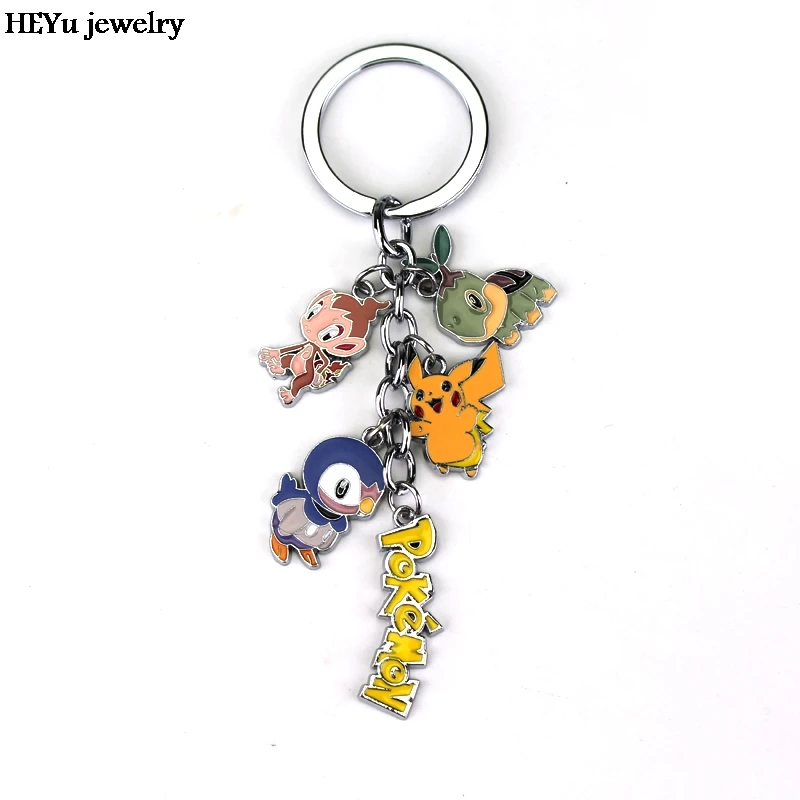 Handmade POKEMON Inspired Keyrings Handbag Charm Keychain pokemon