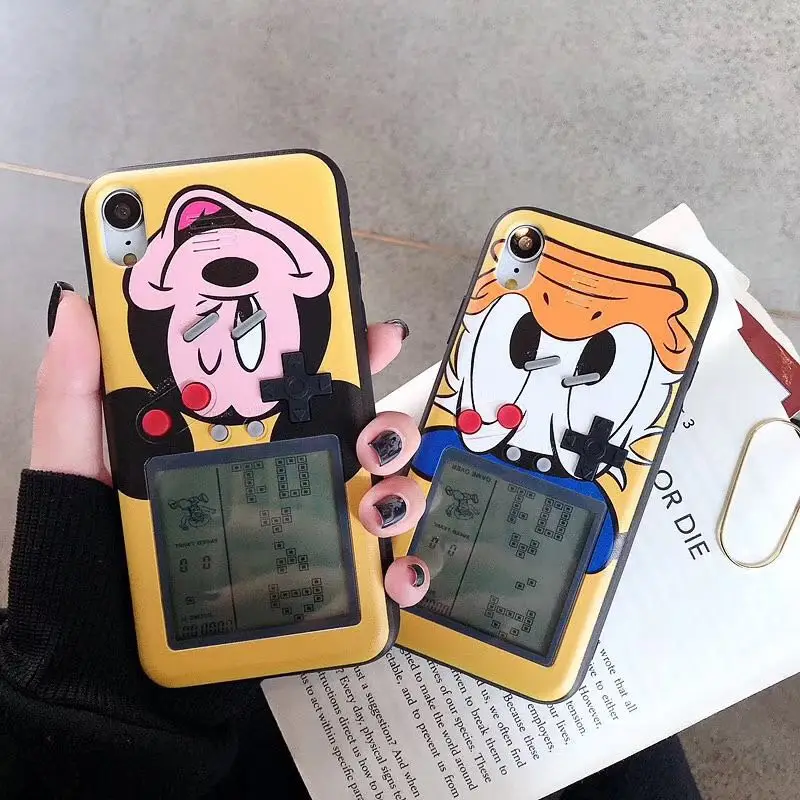 Cartoon Game Phone Cases For iPhone X XR Xs Max Mininie