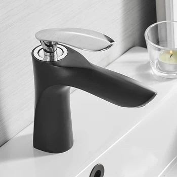 

Basin Faucets Elegant Bathroom Faucet Hot and Cold Water Basin Mixer Tap Chrome Finish Brass Toilet Sink Water Crane Gold R220