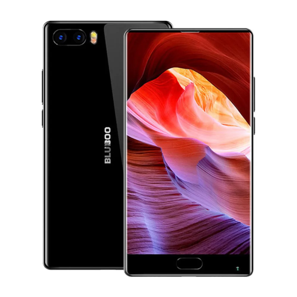Bluboo S1 ободок менее Смартфон Android 7 0 5 &quotFHD Helio P25 Octa Core 4 GB + 64 3500 mAh двойная сзади