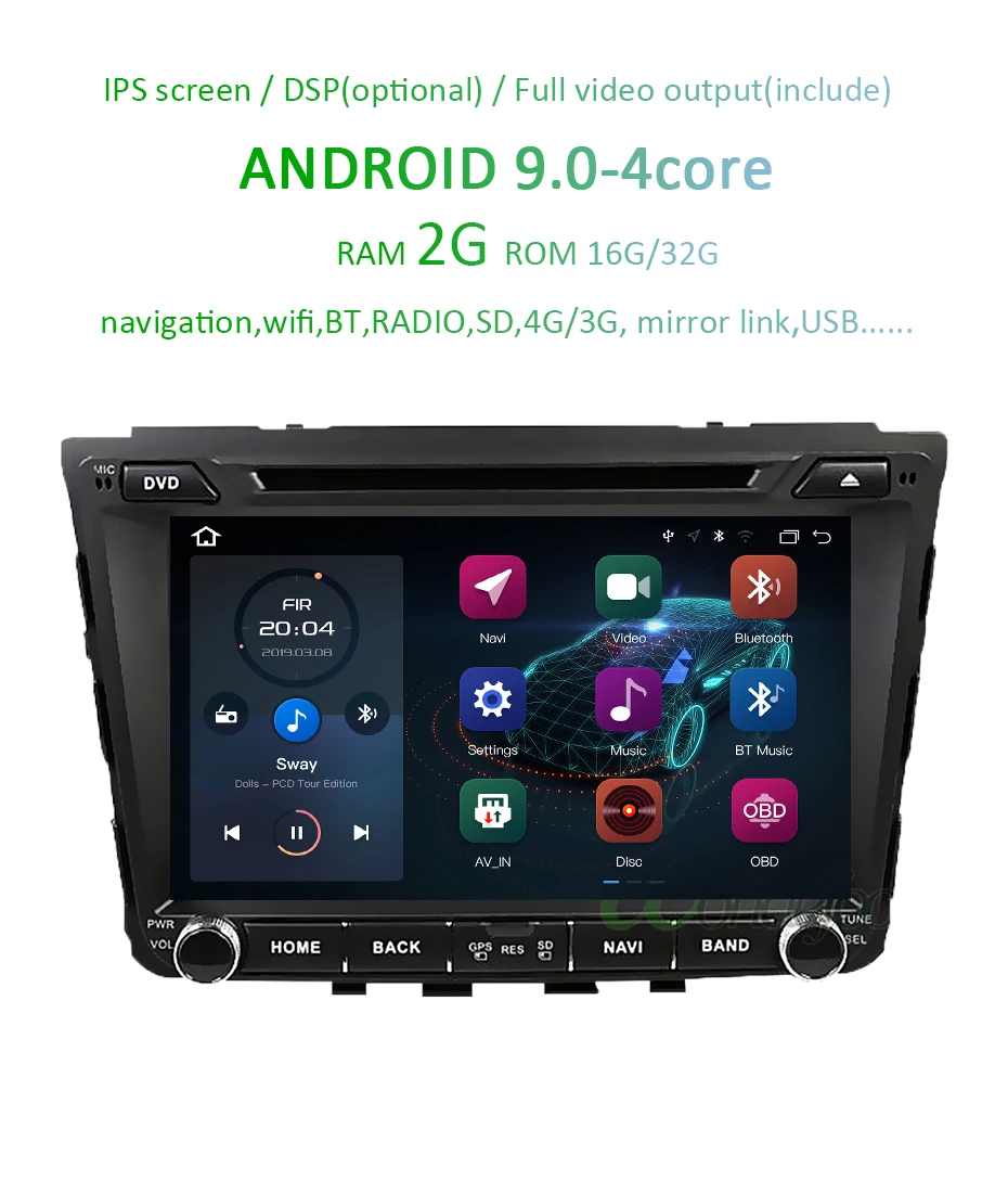Sale DSP 64G Android 9.0 IPS SCREEN AV Output 2 din DVD PLAYER For HYUNDAI IX25 CRETA 2014-2018 GPS player navigation radio stereo pc 3 Sale DSP 64G Android 9.0 IPS SCREEN AV Output 2 din DVD PLAYER For HYUNDAI IX25 CRETA 2014-2018 GPS player navigation radio stereo pc 3