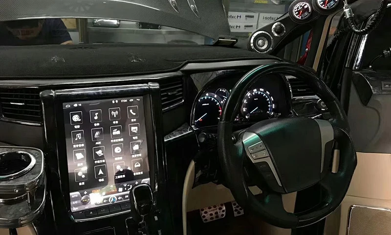 LiisLee Car Multimedia GPS Hi-Fi Audio Radio Stereo For TOYOTA Alphard AH20 2008~2015 Big Screen Original Style Navigation NAVI (7)