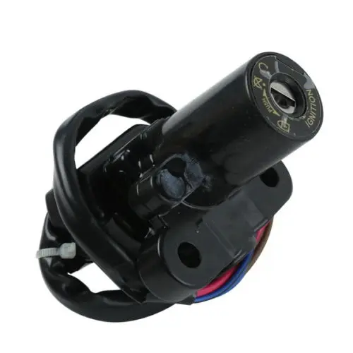 

Motorcycle Black Ignition Switch Lock SET For YAMAHA YZF R6 06-11 YZF R1 02-03 FZ6 04-10 09