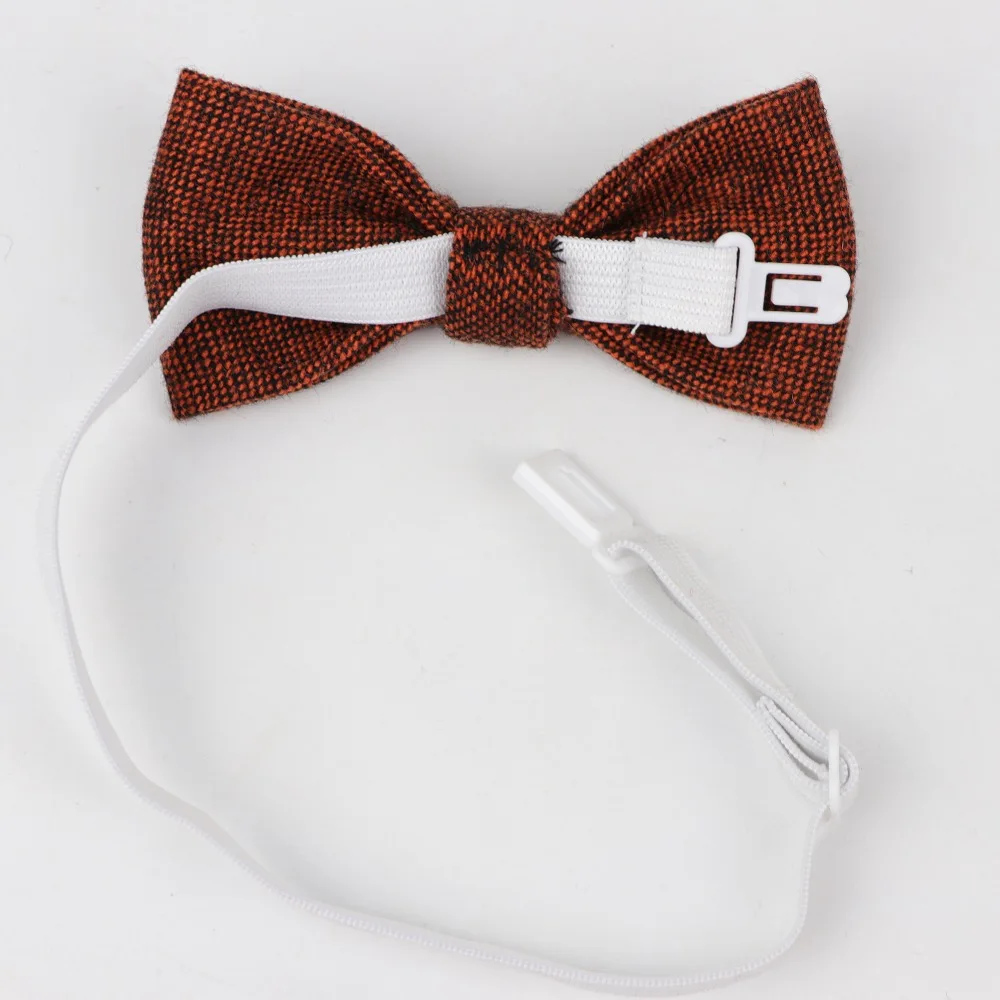 Children Wool Bow Tie Baby Boys Butterfly Skinny Bowtie Single Layer Child Bowties Gravatas Borboleta Collar Kids Ties