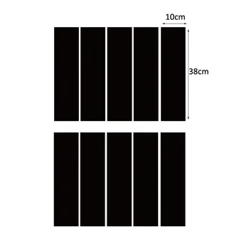 

30pcs/lot Rectangle Acrylic Mirror Effect Sticker Wall Sticker Free Combination Mirror Surface Wall Stickers Home Decoration