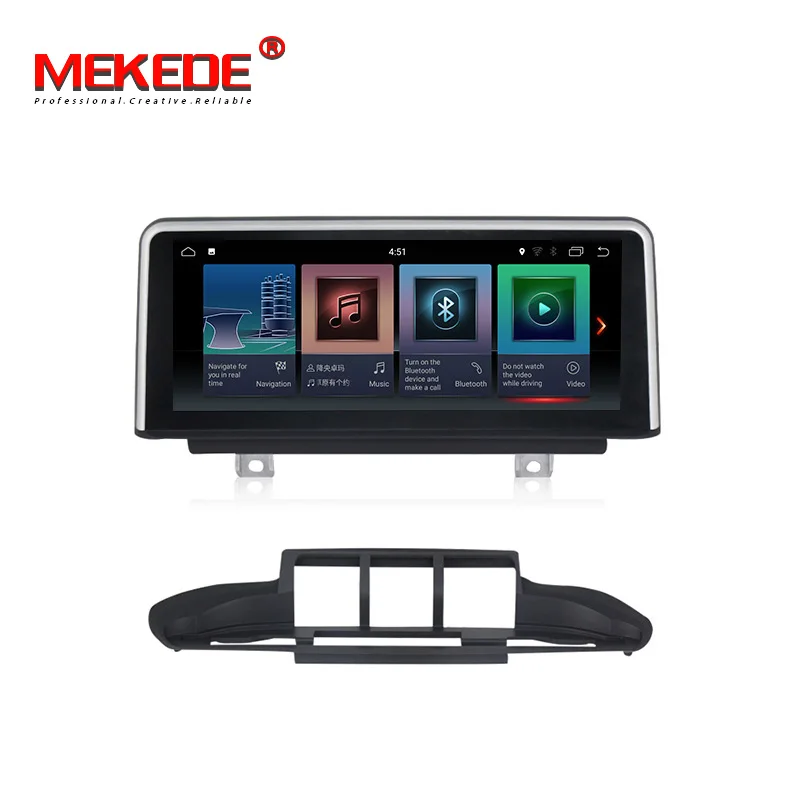 Perfect ID7 IPS Large screen 10.25" Android 7.1 car dvd player gps navigation FOR BMW X5 F15 (2014-2017) NBT System audio gps stereo 2