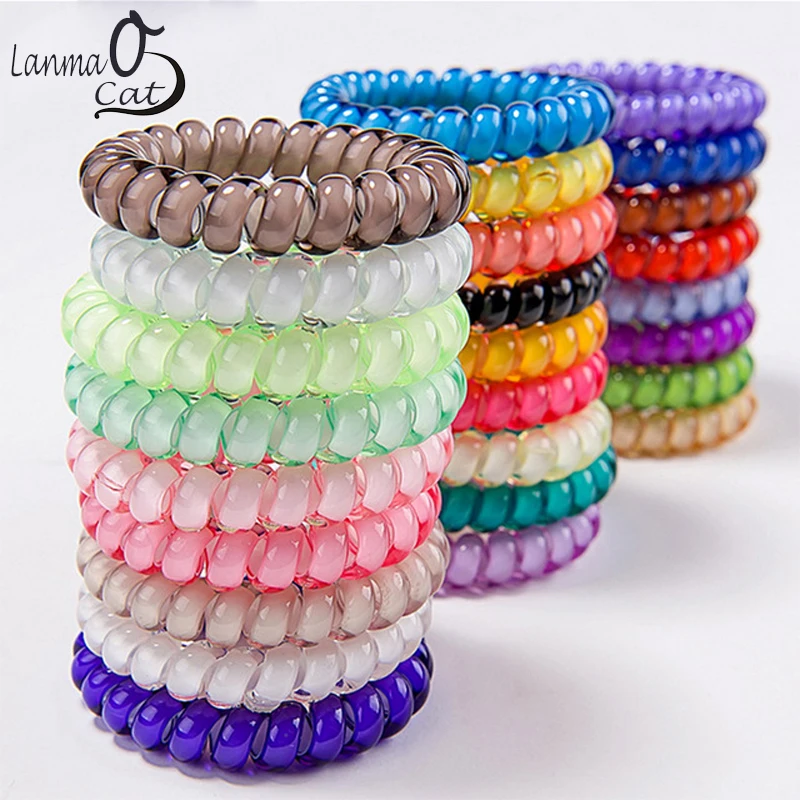 Bracelet chouchou colorblizz élastique accessoire cheveux filles X 6 couettes