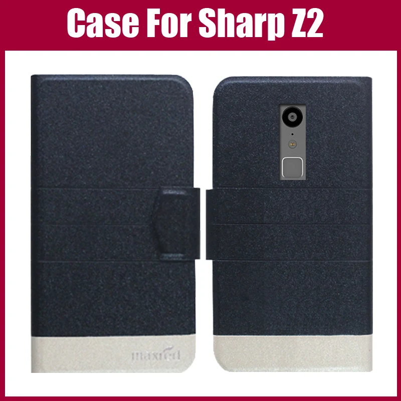 

Hot Sale! For Sharp Z2 Case New Arrival 5 Colors Fashion Flip Ultra-thin Leather Protective Cover For Sharp Z2 Case