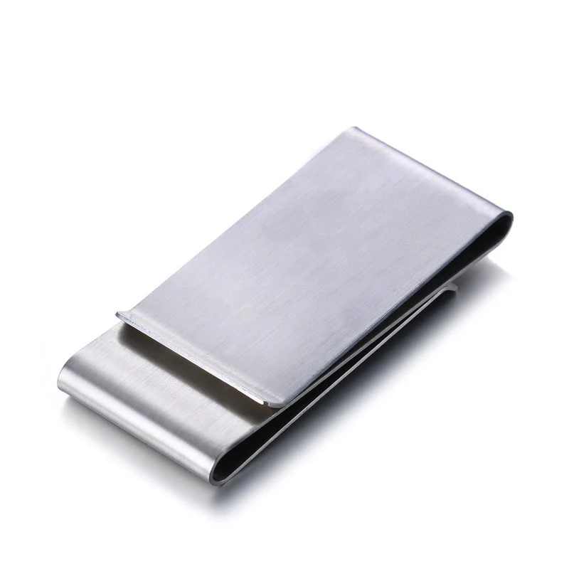 

High Quality Money Clamp Holder High Quality Metal Clip Simple Money Clip Stainless Steel
