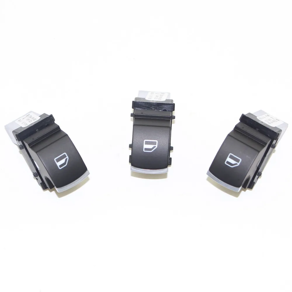 

3Pcs Chrome Window Lifter Switch For VW Jetta Golf GTI MK5 MK6 Passat B6 3C Rabbit Tiguan 5ND 959 855 5ND959855 5K0 959 855