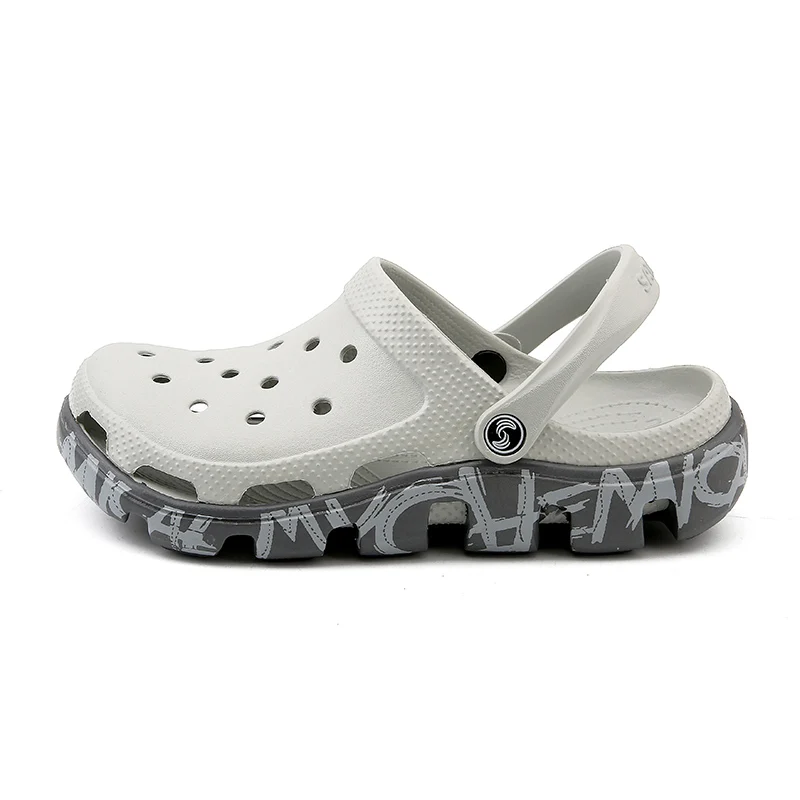 Allwesome Croc Shoes Aqua Clogs Massage Slippers Flip Flops Men Summer Croc Terlik Sandals Gladiator Sandalias Zapatos De Hombre