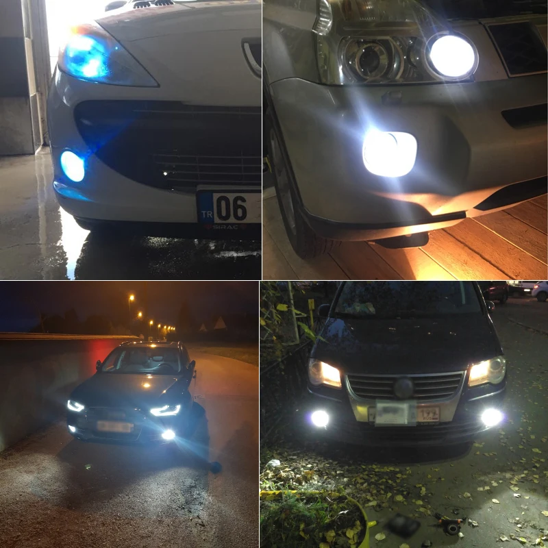 SAARMAT 2 * Led CANBUS без ошибок H7 противотуманный светильник + декодер для стайлинга