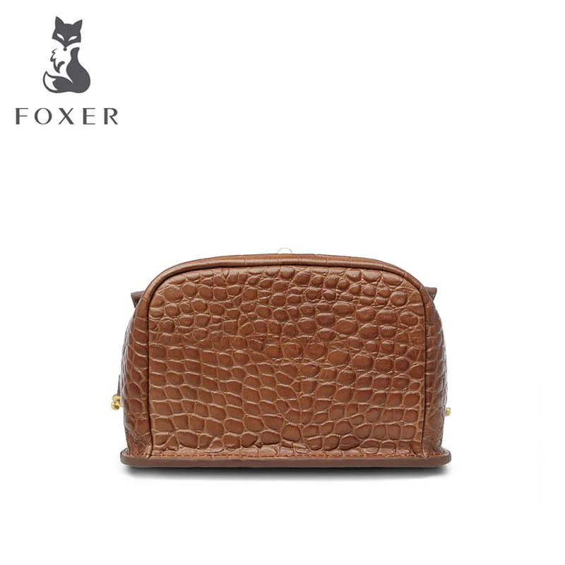FOXER 2019 новая женская сумка из натуральной кожи модные роскошные качественные