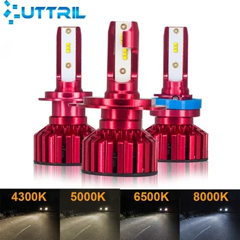 

Uttril Mini 4300K 5000K 6500K 8000K LED H4 LED H7 Car Headlamp H1 H3 9005 9006 H8 H9 H11 Auto LED Bulb Fog Light 12V 12000LM