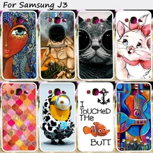 Phone Bags and Cases For Samsung Galaxy J3 (2016) J300 SM-J320 J300F J3000 J3109 Cases Multi Styles Anti-Knock Skin Phone Cover
