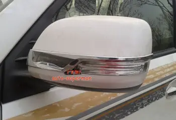 

Chrome mirror side molding cover trim For TOYOTA Land cruiser FJ200 2013 2014