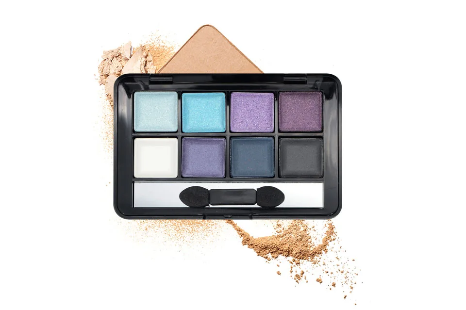 LOVE ALPHA Bright Diamond 8 Color Eye Shadow Palette Pigment Cosmetic Long Lasting Eyeshadow Palette Matte Diamond Eyes Makeup (3)