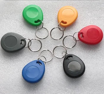 

125khz RFID EM4100 TK4100 Key Fobs Token Tags Keyfobs Keychain ID Card Read Only Access Control RFID Card 1000pcs/Lot