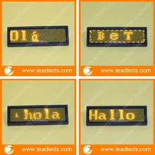 11x44 пикселей программируемый светодиодный значок для отображения светодиодное табло