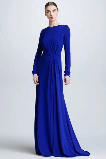 Blue Muslin Dress