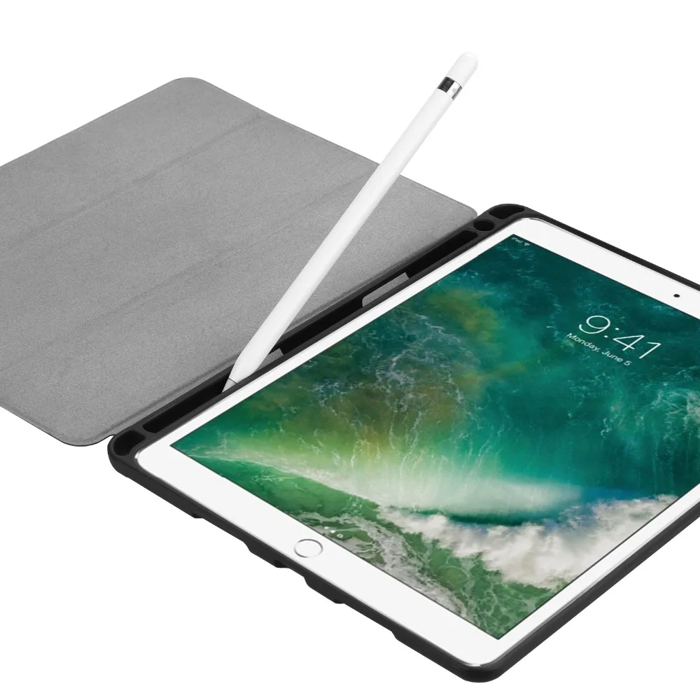 Чехол для iPad Air 3 10,5 /Pro 10,5 Smart Wake Sleep Cover для iPad Pro 10. 5 держатель ручки Флип кожаный чехол Fundas