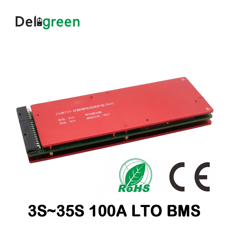 Высококачественный аккумулятор 3S 5S 10S 15S 20S 25S 30S 100A bms с балансом для