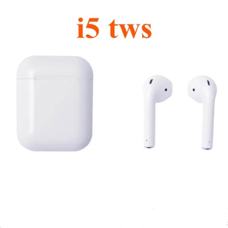 New Mini i5 TWS Wireless Bluetooth 5.0 earphones Stereo Headphone Earbuds 11 Pods Bass Headset Touch Control Charging Case 1