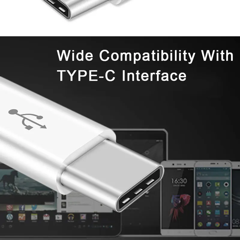 Type-C адаптер USB C к Micro USB OTG type C штекер к Micro USB Женский конвертер Поддержка зарядки и синхронизации данных для huawei Xiaomi