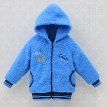 Новинка года; стильная зимняя детская куртка из кораллового флиса с длинными рукавами; теплая куртка для девочек детская одежда для мальчиков модная детская одежда