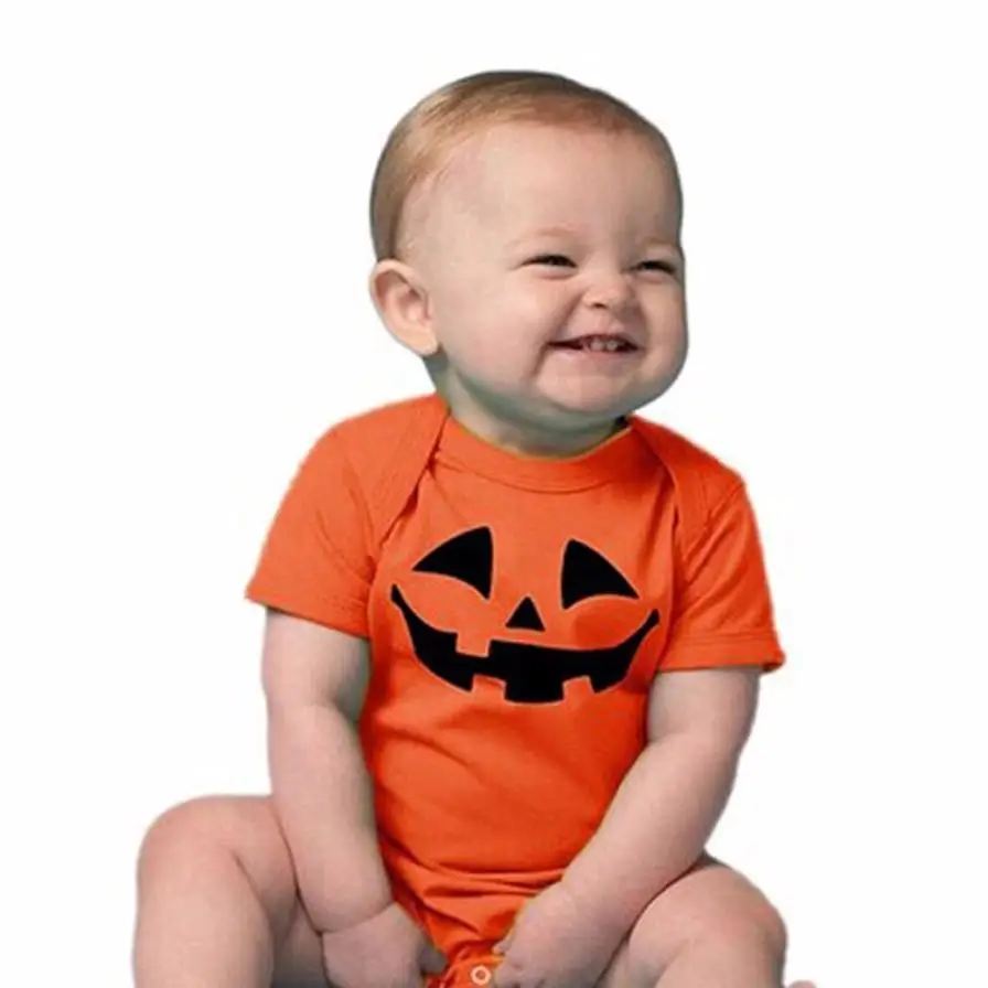 New arrival Halloween newborn baby clothes Baby Girls Boy fashion