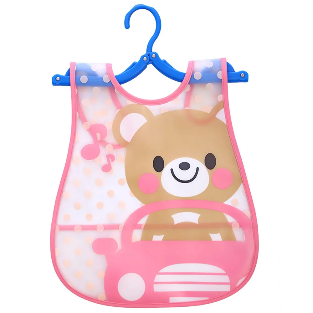 Милый детский нагрудник для младенцев, мягкий детский нагрудник с рисунком, водонепроницаемый Слюнявчик с капельками, Bibs1.518 - Цвет: A
