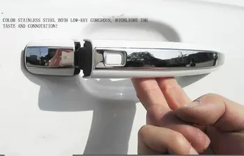 

4pcs stainless steel car door handle protection sticker decoration cover for Audi Q5/Q3/A4L/A3/A1/S5