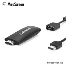 Mirascreen 2,4G WiFi Дисплей приемник ТВ-палка 1080P аудио и видео DLNA Airplay дисплей Miracast Dongle поддержка Android/IOS