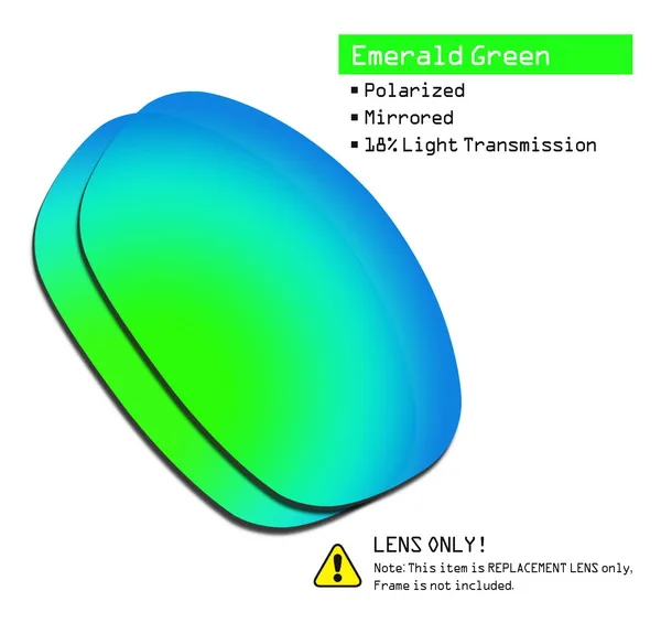 SmartVLT поляризованные Сменные линзы для солнцезащитных очков Оукли XS Fives-несколько вариантов - Цвет линз: Green-ShieldCoat