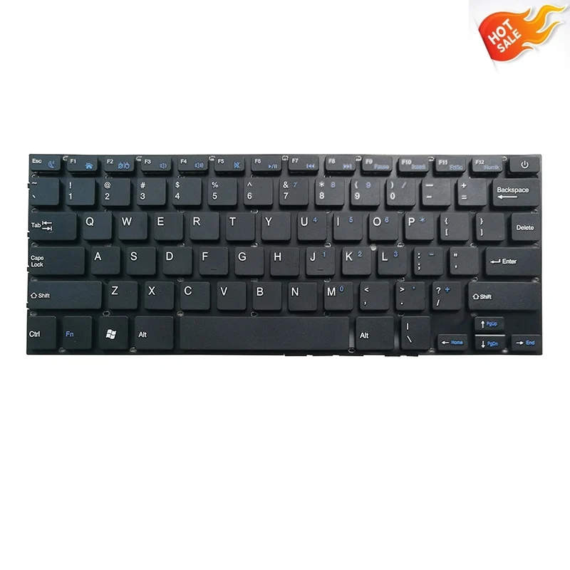 New US Laptop keyboard for Prestigio Smartbook 141 141A 141C PSB141