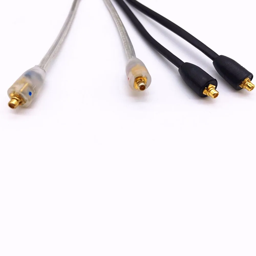 MMCX кабель для Shure SE215 SE315 SE425 SE535 SE846 Позолоченные наушники гарнитура Сменные кабели для iPhone xiaomi