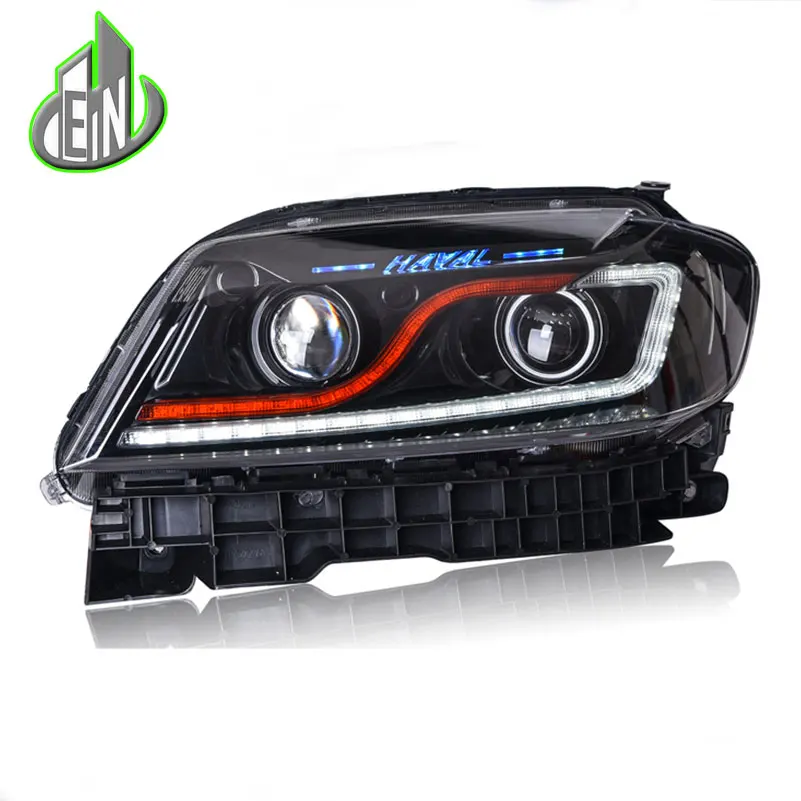 car For Haval H6 headlights 2013 2015 For Haval H6 LED head lamp Angel