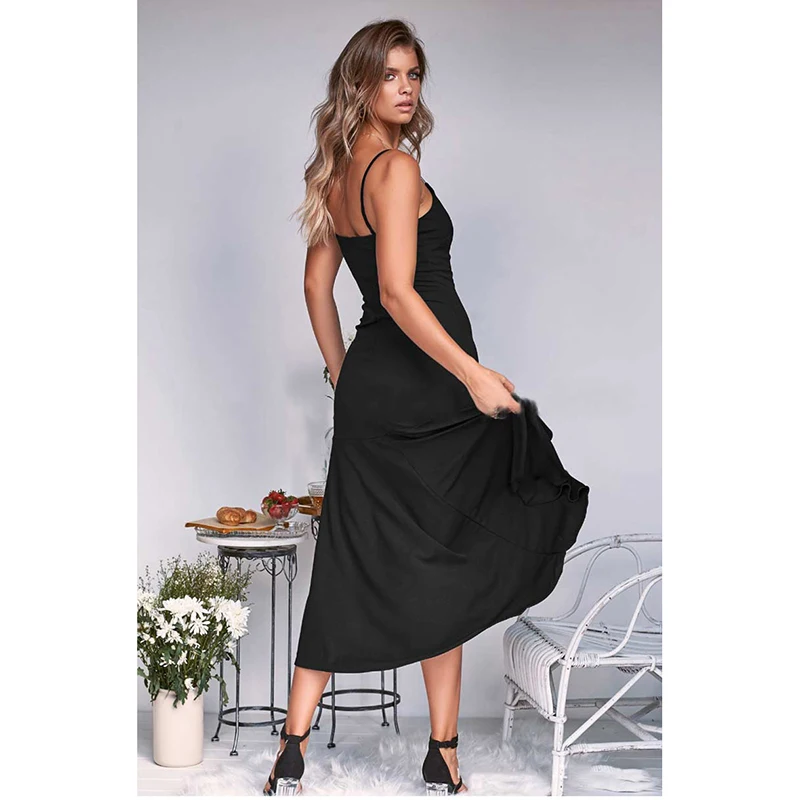 2018 Summer sexy dress strap backless Slim Bandage irregular strap dress bodycon red women dress party dresses Female Vestidos