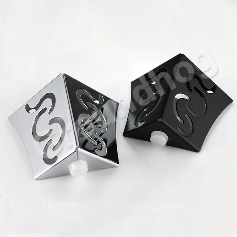

4Pcs/Lot 80mm Height Metal Sofa Chair Legs Hollow Out Table Cabinet Bed Feet Furniture Accessories Includes Mounting Screws