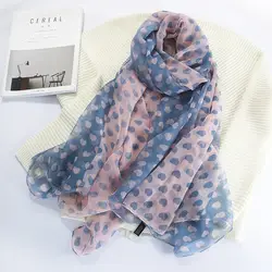 Новый корейский Yoroyarn длинный шелковый шарф в 2019, летние пляжные печати солнцезащитный крем шарф шаль Новый Шелковый