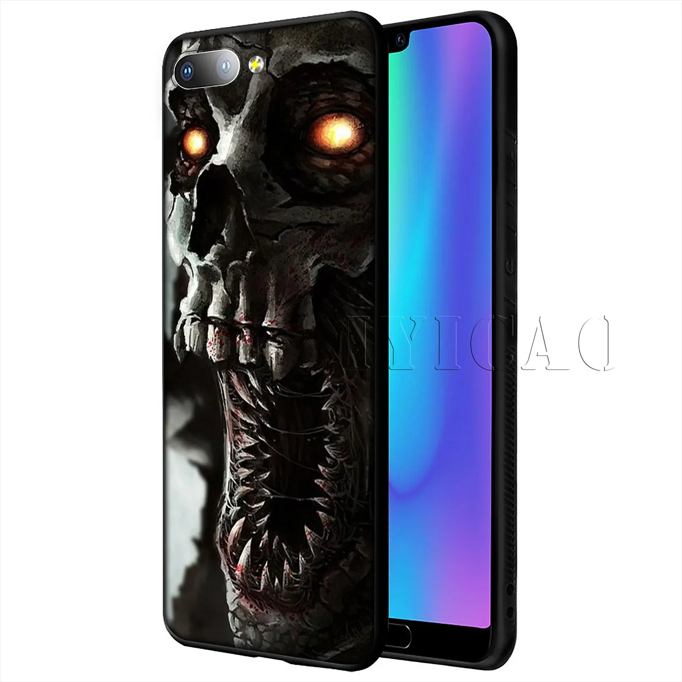 Силиконовый мягкий чехол IYICAO для Huawei P20 Pro P10 P8 P9 Lite Mini 2017 P Smart 2019|Бамперы| |