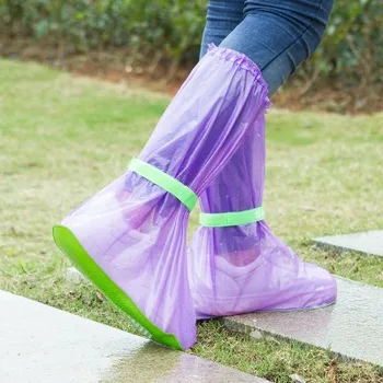 

BF040 Thickening wear boots set prevention Adjustable Rain Shoe Cover Raincoat Set Cycle Rain Boots Overshoes Rainboots