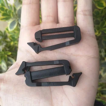 

5pcs 25mm One-way two-way detachable Japanese-style buckle attachment package buckle for 1 inch webbing EDC outdoor tools