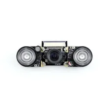 module Waveshare Raspberry Pi 3 B Camera module Kit F # 5 MP 1080p OV5647 Night Vision Webcam Camera Kit Adjustable Focal Fishey